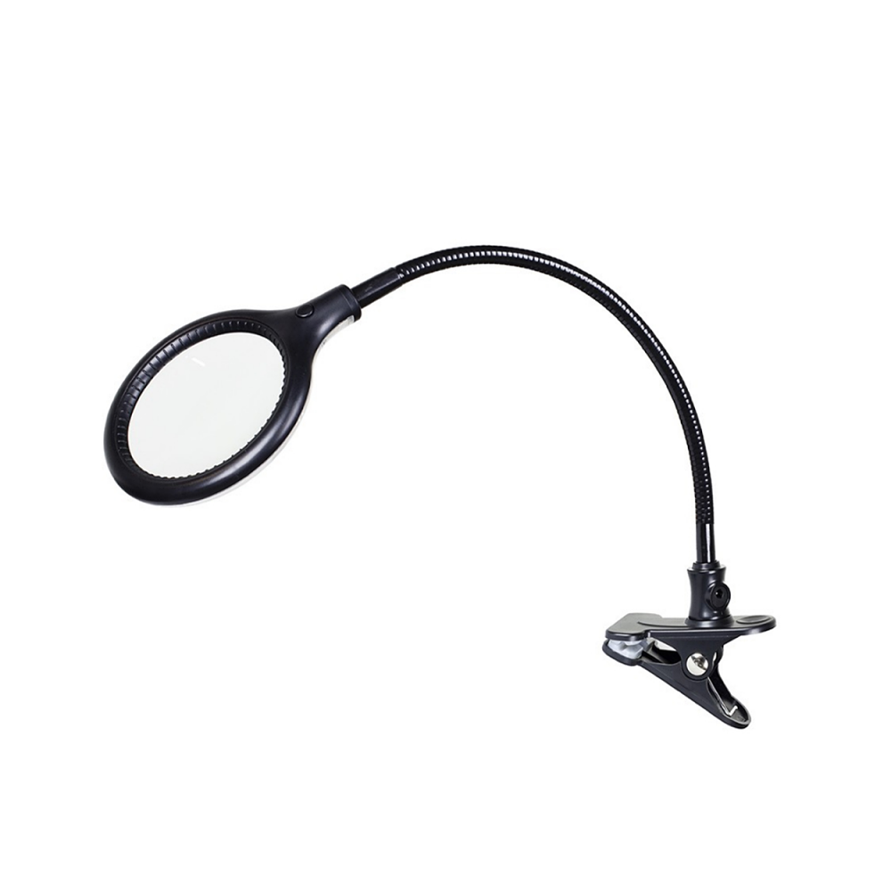 Tabletop Magnifying Led Light With Clamp