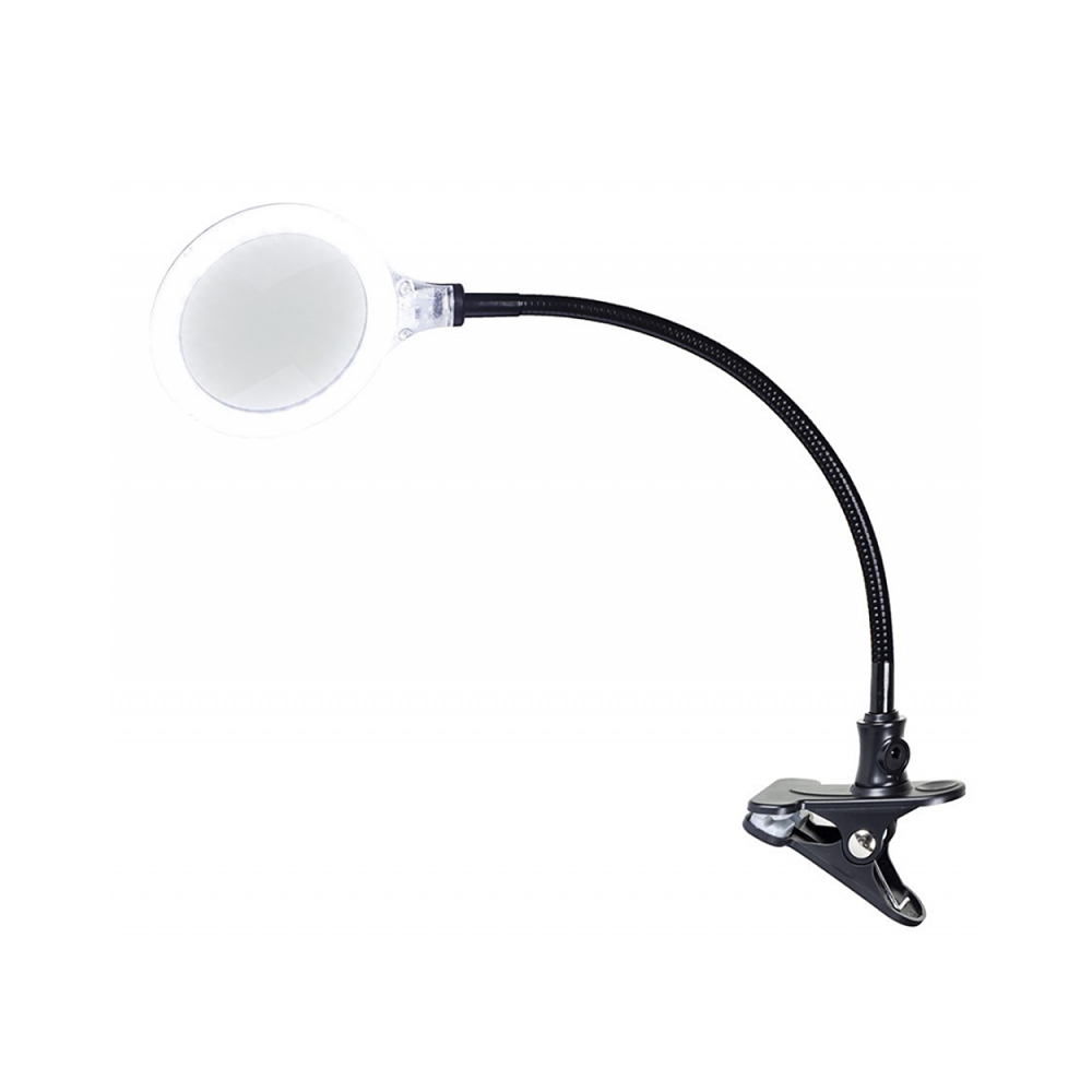 Tabletop Magnifying Led Light With Clamp