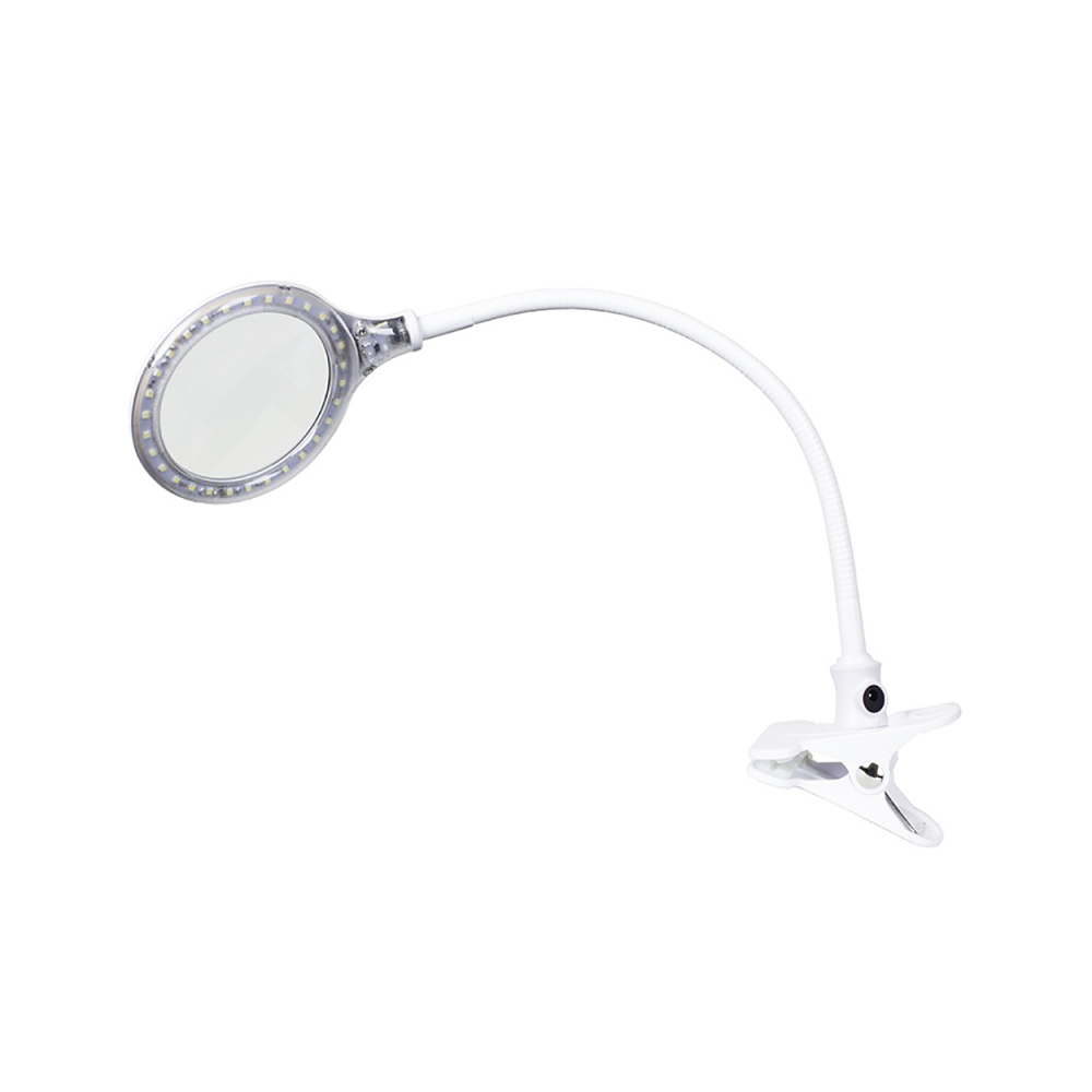 Tabletop Magnifying Led Light With Clamp