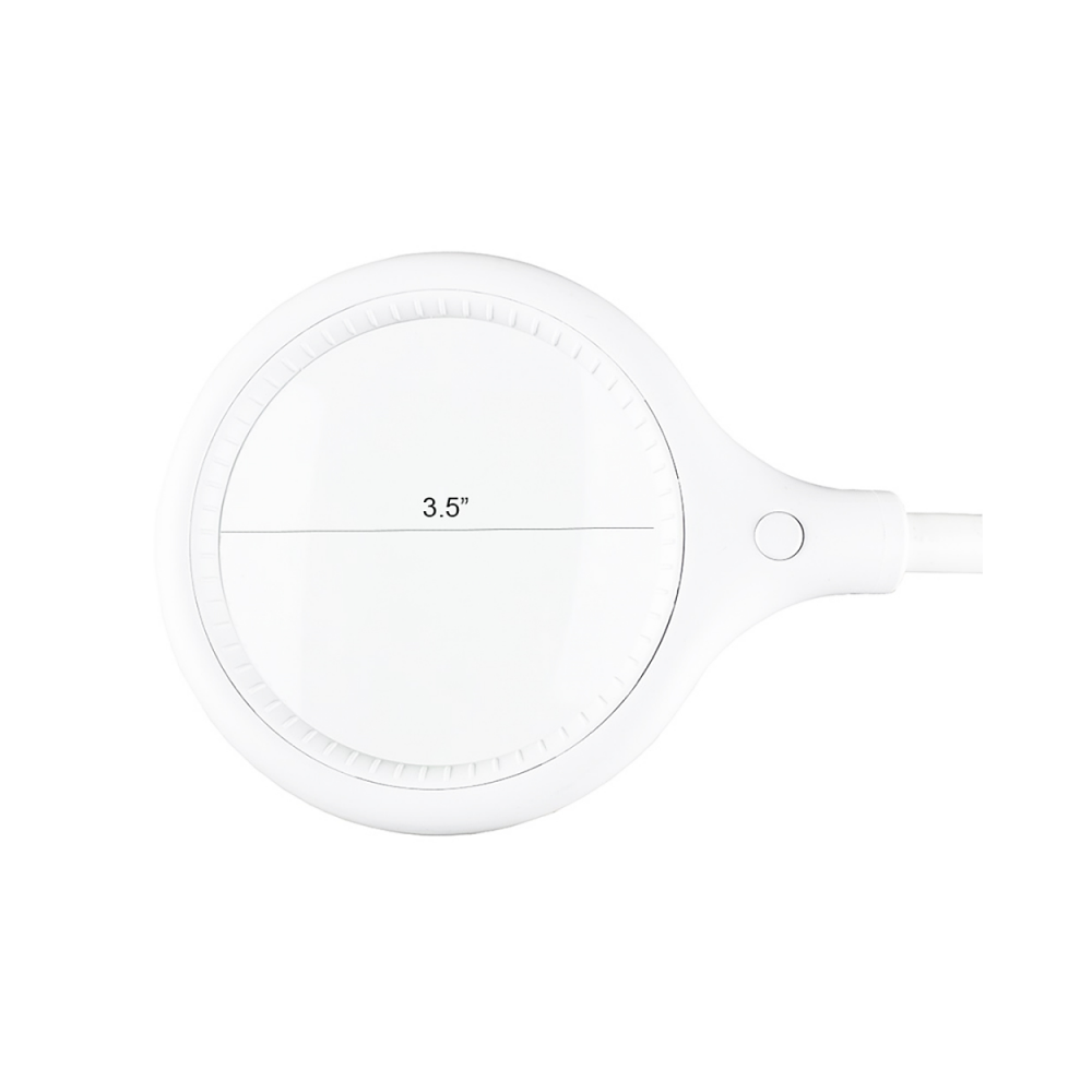 Tabletop Magnifying Led Light With Clamp