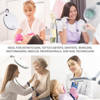 Moda LED Magnifying Lamp - Touch Control Brightening Adjustment System