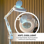 Round 5x Diopter Magnifying Lamp
