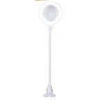 Tabletop Magnifying Led Light With Clamp White Color